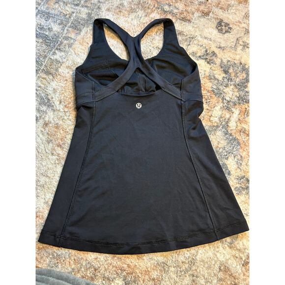 lululemon athletica Tops - Lululemon racer back tank top built in sports bra Gym workout top 4